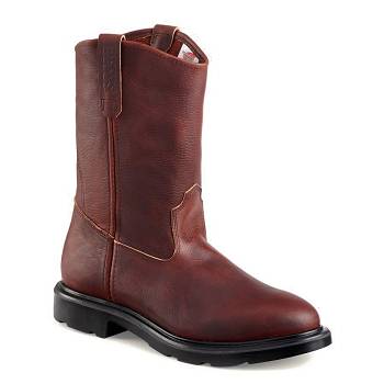 Red Wing SuperSole 11-inch Soft Toe - Hnede Pracovne Cizmy Panske, RW296SK